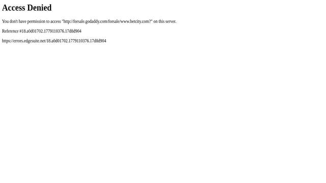 BetCity casino screenshot